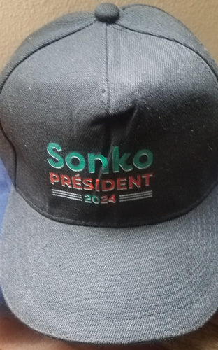 SONKO PRESIDENT 2024 HAT EMBRODERED BLACK