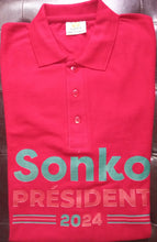 Load image into Gallery viewer, SONKO PRESIDENT 2024 short -sleeve polo shirt